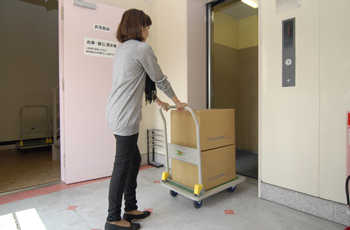 販売備品、段ボール、スチールラック